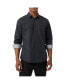 Фото #1 товара Men's City Grid Stretch Long Sleeve Shirt