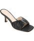 ფოტო #1 პროდუქტის Women's Juliette Leather Open Toe Dress Sandals