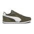 Puma St Runner V3 Lace Up Mens Green Sneakers Casual Shoes 38485719