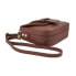 Фото #4 товара Сумка с кожаным клапаном Barberini's 969666403, бархатный коричневый, размер 17.5х21.5х6 см