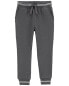 Фото #1 товара Toddler Solid Cotton Blend Pants - Gray 4T