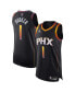 ფოტო #4 პროდუქტის Men's Devin Booker Black Phoenix Suns 2022/23 Authentic Jersey - Statement Edition