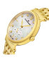 ფოტო #2 პროდუქტის Alexander Watch A201B-02, Ladies Quartz Small-Second Watch with Yellow Gold Tone Stainless Steel Case on Yellow Gold Tone Stainless Steel Bracelet