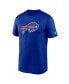 Фото #3 товара Men's Royal Buffalo Bills Legend Logo Performance T-shirt