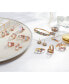 ფოტო #4 პროდუქტის Opal (1-5/8 ct. t.w.), Multi-Sapphire (1/2 ct. t.w.) and Diamond (1/4 ct. t.w.) Drop Earrings in 14k Rose Gold