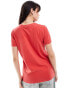 Фото #4 товара ASOS DESIGN ultimate t-shirt with crew neck in red