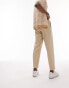 Фото #4 товара Topman – Elegante, schmal zulaufende Hose in Steinbeige mit elastischem Bund