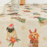 Stain-proof resined tablecloth Belum Christmas 200 x 140 cm