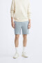 SOFT TEXTURED BERMUDA SHORTS