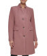 Фото #3 товара DKNY Single Breasted Boucle Walker Coat Rosewood XXL