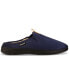 ფოტო #3 პროდუქტის Men's Microsuede Hoodback Slipper