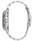 ფოტო #4 პროდუქტის Eco-Drive Men's Brycen Stainless Steel Bracelet Watch 43mm