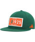 ფოტო #1 პროდუქტის Men's Green Miami Hurricanes Established Snapback Hat