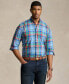 Men's Big & Tall Plaid Cotton Oxford Shirt