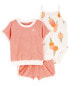 Фото #6 товара Baby 3-Piece Ice Cream Little Short Set 24M