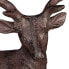 4 x Sitzende Hirsch Figur Garten