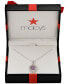 Фото #2 товара Macy's amethyst (1-1/3 ct. t.w.) & White Topaz (3/8 ct. t.w.) Pendant Necklace in Sterling Silver
