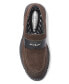 Фото #4 товара Karl Lagerfeld Men's Lug Sole Suede Penny Loafer