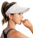 Фото #7 товара Fasbys Visor Sports Hats Women Girls Breathable Long Brim Empty Top Cap Visor for Jogging