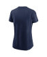 ფოტო #2 პროდუქტის Women's Navy Houston Astros 2022 World Series Authentic Collection Dugout T-shirt