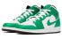 Air Jordan 1 Mid 'Lucky Green' GS DQ8423-301 Sneakers