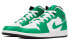 Кроссовки Jordan Air Jordan 1 Mid "Lucky Green" GS DQ8423-301