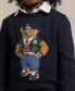 Фото #4 товара Toddler and Little Boys Polo Bear Crewneck Sweater