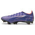 Фото #3 товара Puma Ultra 5 Carbon Firm Ground Soccer Cleats Womens Blue Sneakers Athletic Shoe