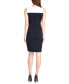 ფოტო #4 პროდუქტის Petite Embellished Sleeveless Sheath Dress