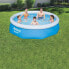 BESTWAY Fast Set Ø 305x76 cm Without Scrubber Round Inflatable Pool