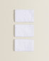 Фото #9 товара Pack of high-quality cotton hand towels (pack of 3)