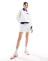 Фото #5 товара Polo Ralph Lauren jersey shorts with logo in cream with USA logo