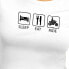 ფოტო #2 პროდუქტის KRUSKIS Sleep Eat And Ride short sleeve T-shirt