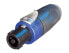 Фото #1 товара Neutrik NTR-NA4LJX - 1/4' - Black - Blue