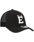 Men's Black Dale Earnhardt Big E Legends 9FORTY A-Frame Trucker Snapback Hat