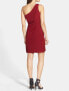 Фото #2 товара Hailey Adrianna Papell Womens Rogue Jersey One-Shoulder Sheath Dress Size 10