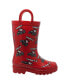 Toddler Boys and Girls Big Rubber Boots