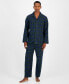 Фото #1 товара Men's 2-Pc. Sato Plaid Flannel Pajama Set, Created for Macy's