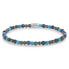 Фото #1 товара Decent Beaded Bracelet Blue Nights RR-40148-S