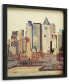 Фото #3 товара New York Skyline ABC Dimensional Collage Framed Graphic Art Under Glass Wall Art, 25" x 25" x 1.4"