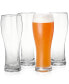 Фото #1 товара Stemless Beer Glasses, Set of 4, Created for Macy's