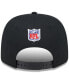 ფოტო #2 პროდუქტის Men's Black Cincinnati Bengals 2024 Sideline 9SEVENTY Stretch-Snap Hat