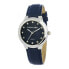 Фото #1 товара Наручные часы Stuhrling Chrono Dark Blue Canvas with Light Blue Contrast Stitching Watch 42mm.
