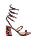 Фото #2 товара Women's Belleza Spiral Strap Sandals