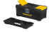 Stanley Essential toolbox with metal latches - Tool box - Metal - Plastic - Black - Yellow - 406 mm - 205 mm - 195 mm