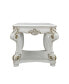 Vendom End table, Antique Pearl Finish