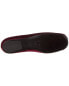 Фото #4 товара French Sole Outlaw Velvet Flat Women's Red 5