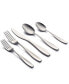 Фото #1 товара Tyrus Satin Mirror 20-Piece Flatware Set, Service for 4