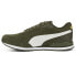 Кроссовки мужские Велюр Puma St Runner v3 SD Green 11 - фото #3