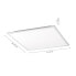 Фото #6 товара LED Panel Deckenlampe 60x60cm